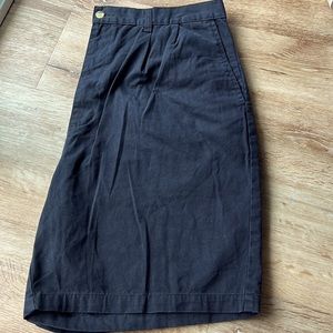 Mens DARK BLACK Covington Shorts